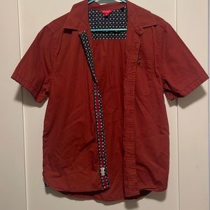 Guess Men’s Short Sleeve Button Down